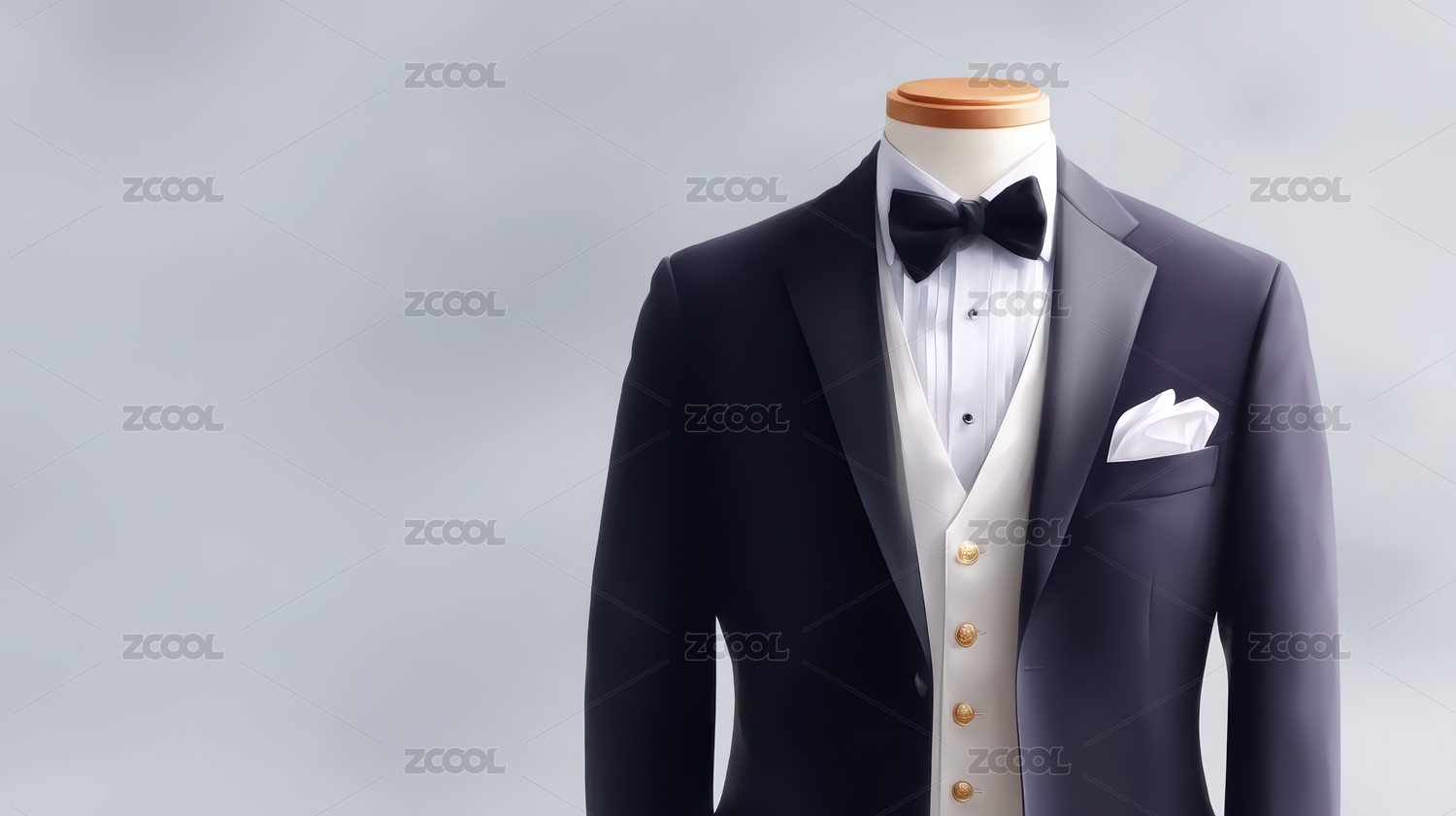 男士正装礼服展示