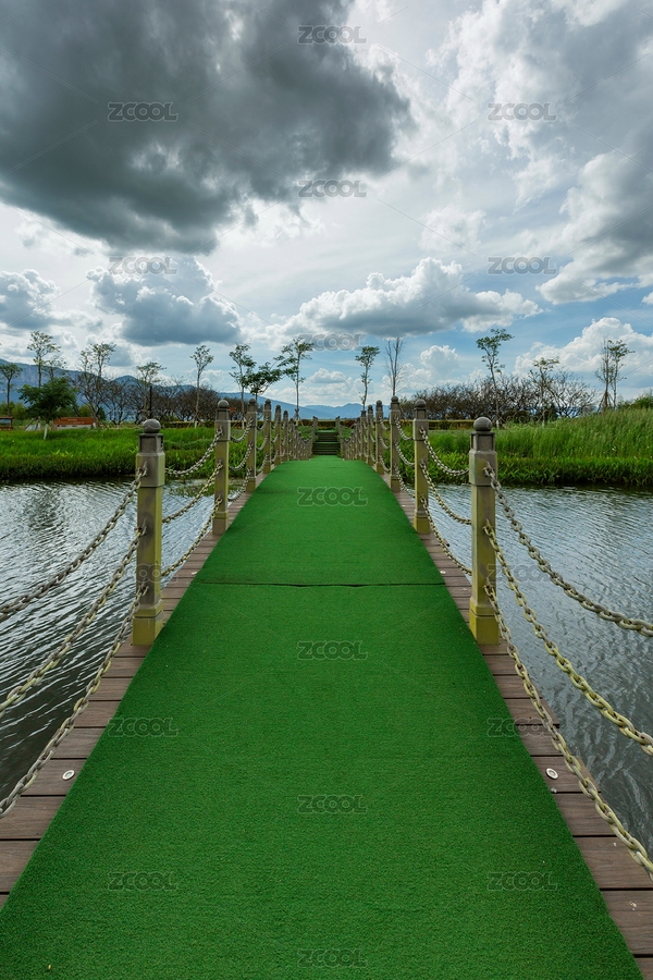 云南昆明星海濕地公園藍(lán)天白云襯托小橋（主預(yù)覽-8628943） - 未分類 - 站酷設(shè)計(jì)師原野三月原創(chuàng)素材 - 站酷ZCOOL