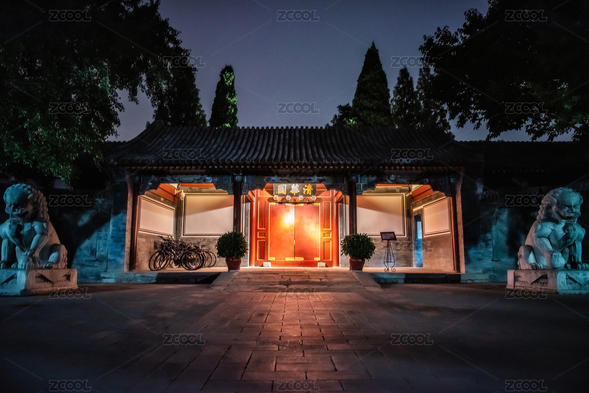 北京清華大學(xué)清華園工字廳夜景（主預(yù)覽-8271367） - 未分類 - 站酷設(shè)計(jì)師ebu003原創(chuàng)素材 - 站酷ZCOOL