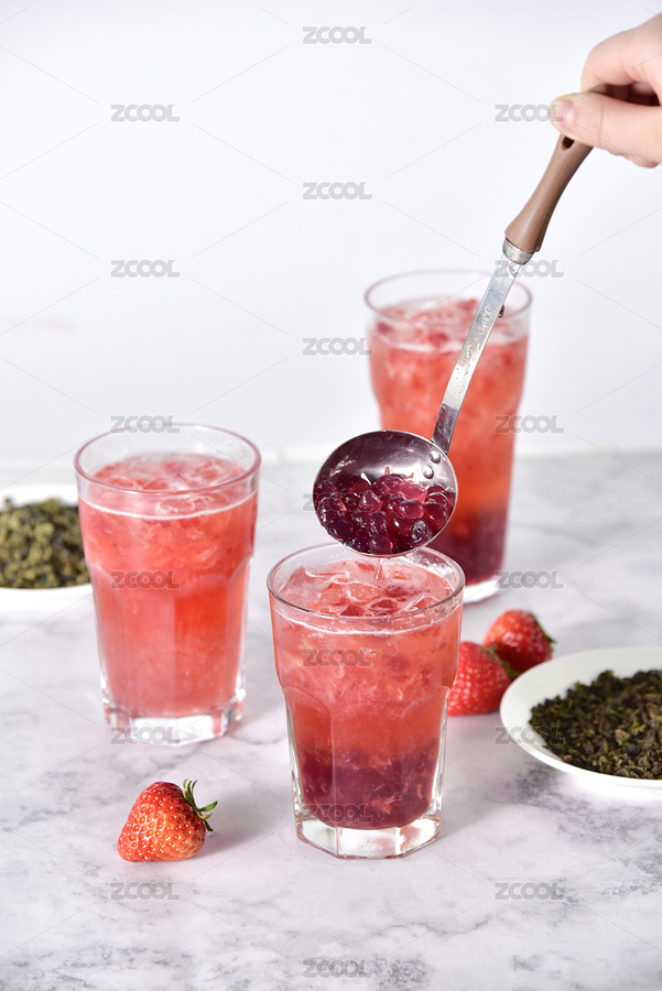 草莓冰水果茶（主预览-2944664） - 未分类 - 站酷设计师Eimile 米乐原创素材 - 站酷ZCOOL