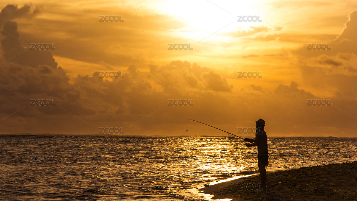 钓鱼（主预览-955218） - 未分类 - 站酷设计师greensky340原创素材 - 站酷ZCOOL