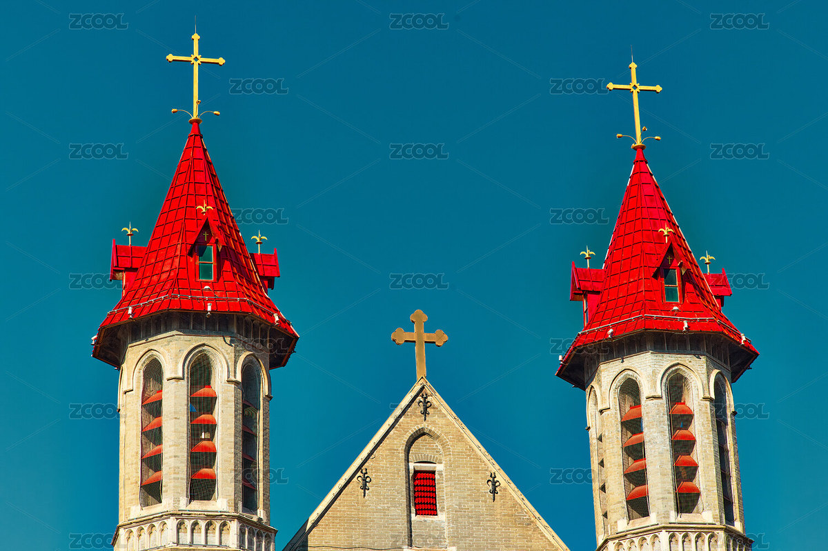 全國文保河北省張家口市宣化區(qū)宣化天主堂（主預(yù)覽-12693885） - 未分類 - 站酷設(shè)計師藍(lán)太陽TNT原創(chuàng)素材 - 站酷ZCOOL