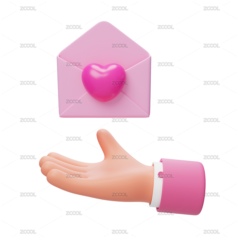 情人節(jié)愛情浪漫甜蜜情書情話3D（主預(yù)覽-9036895） - 未分類 - 站酷設(shè)計(jì)師Miruis原創(chuàng)素材 - 站酷ZCOOL