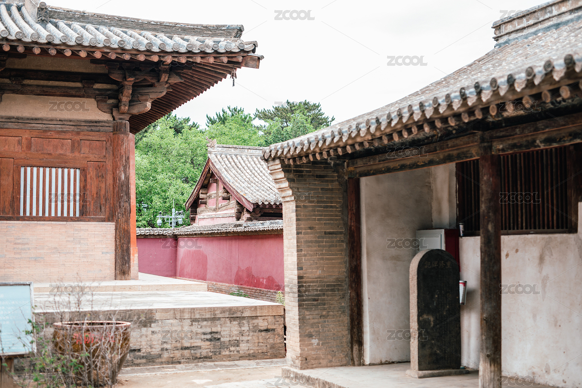 唐代木構(gòu)建筑，山西忻州南禪寺（主預覽-11244777） - 未分類 - 站酷設(shè)計師Shirley_雪梨醬原創(chuàng)素材 - 站酷ZCOOL
