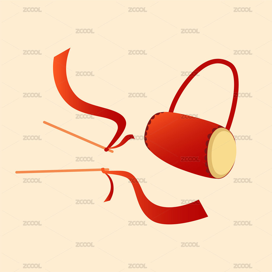 打腰鼓樂器插畫元素（主預(yù)覽-7111848） - 未分類 - 站酷設(shè)計師來自Cx330原創(chuàng)素材 - 站酷ZCOOL