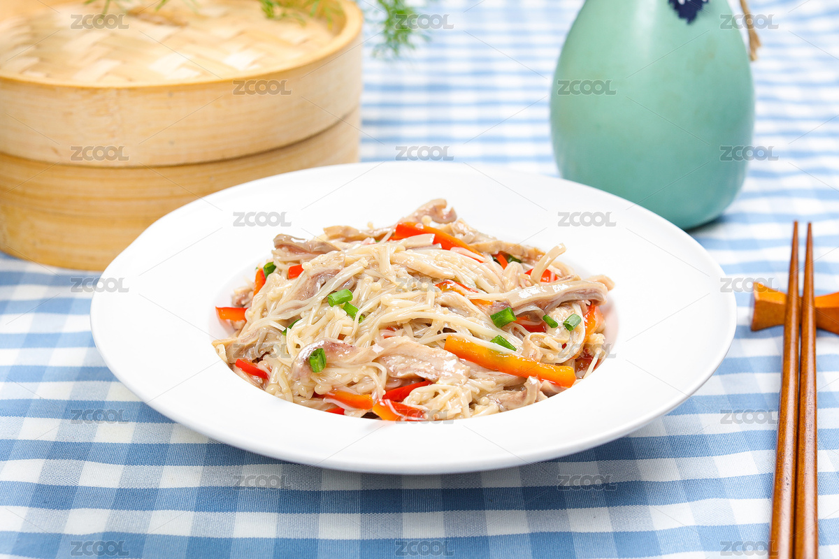 家常小炒菜肴金針菇炒豬肚絲（主預(yù)覽-9038231） - 未分類(lèi) - 站酷設(shè)計(jì)師曇華碎影原創(chuàng)素材 - 站酷ZCOOL