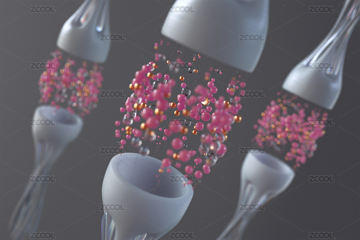 抽象的神經(jīng)樹突，神經(jīng)遞質(zhì)，模擬腦神經(jīng)信息傳遞的過(guò)程，高科技生物技術(shù)的概念。（主預(yù)覽-4633639） - 未分類 - 站酷設(shè)計(jì)師連接世界原創(chuàng)素材 - 站酷ZCOOL