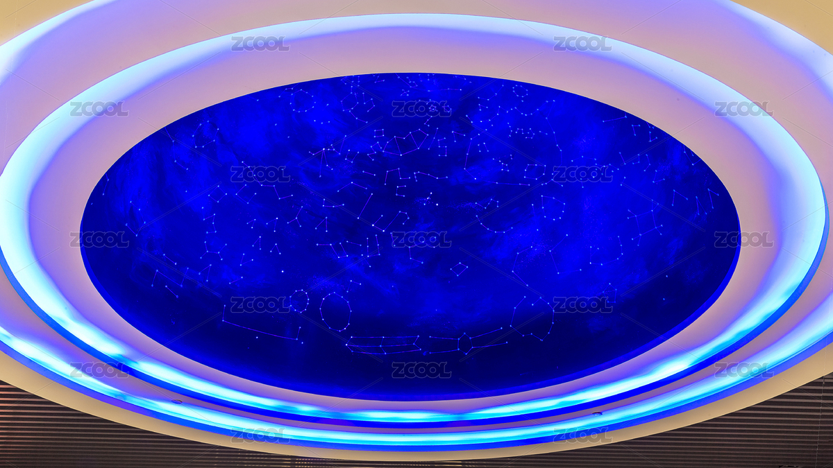 大殿穹頂藍色星辰燈飾（主預覽-2827453） - 未分類 - 站酷設計師秋影隨風原創(chuàng)素材 - 站酷ZCOOL