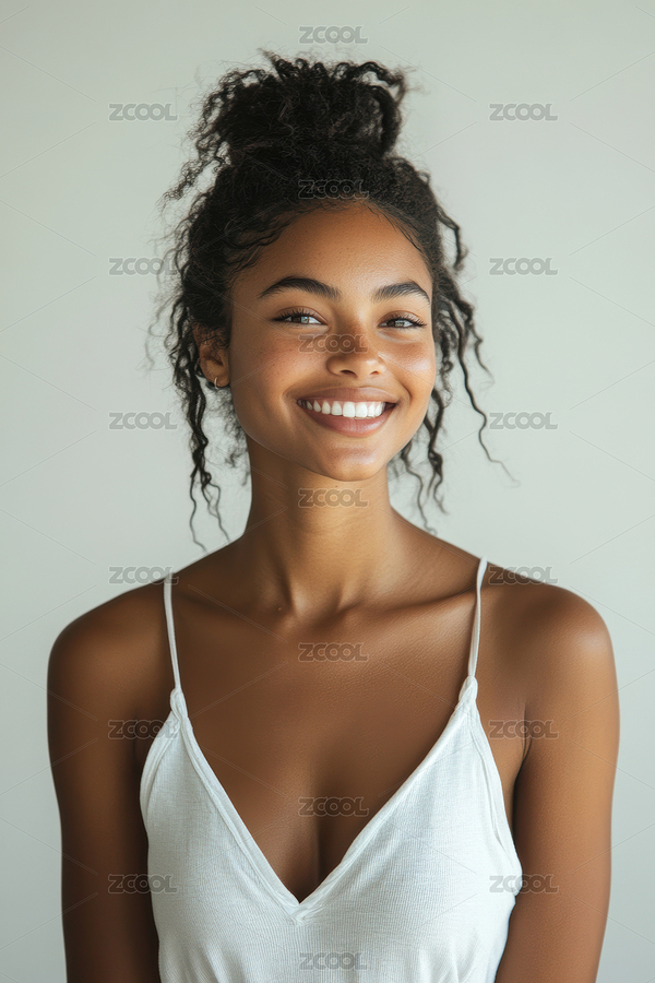 微笑的美丽女孩（主预览-3173319） - 未分类 - 站酷设计师Rimage原创素材 - 站酷ZCOOL