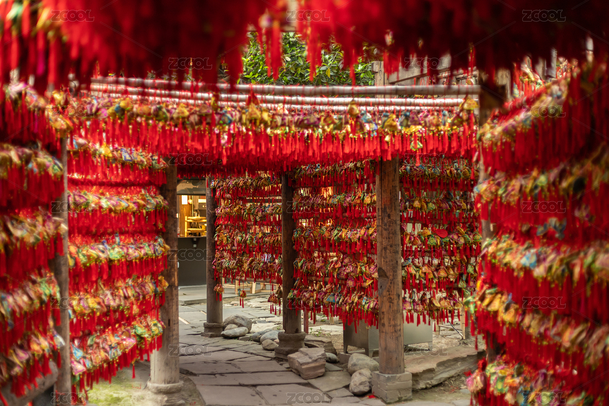 成都錦里古街許愿香囊（主預(yù)覽-8832837） - 未分類 - 站酷設(shè)計師未&來原創(chuàng)素材 - 站酷ZCOOL