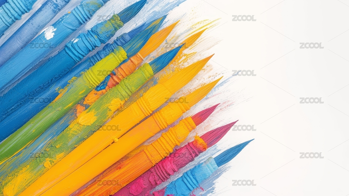 彩色畫筆背景插畫（主預(yù)覽-9014088） - 未分類 - 站酷設(shè)計(jì)師云眸視覺原創(chuàng)素材 - 站酷ZCOOL