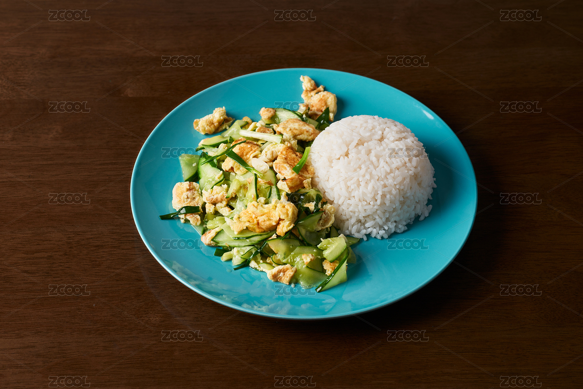 營(yíng)養(yǎng)健康的黃瓜炒雞蛋蓋飯（主預(yù)覽-8787729） - 未分類(lèi) - 站酷設(shè)計(jì)師蔚藍(lán)的白日夢(mèng)原創(chuàng)素材 - 站酷ZCOOL