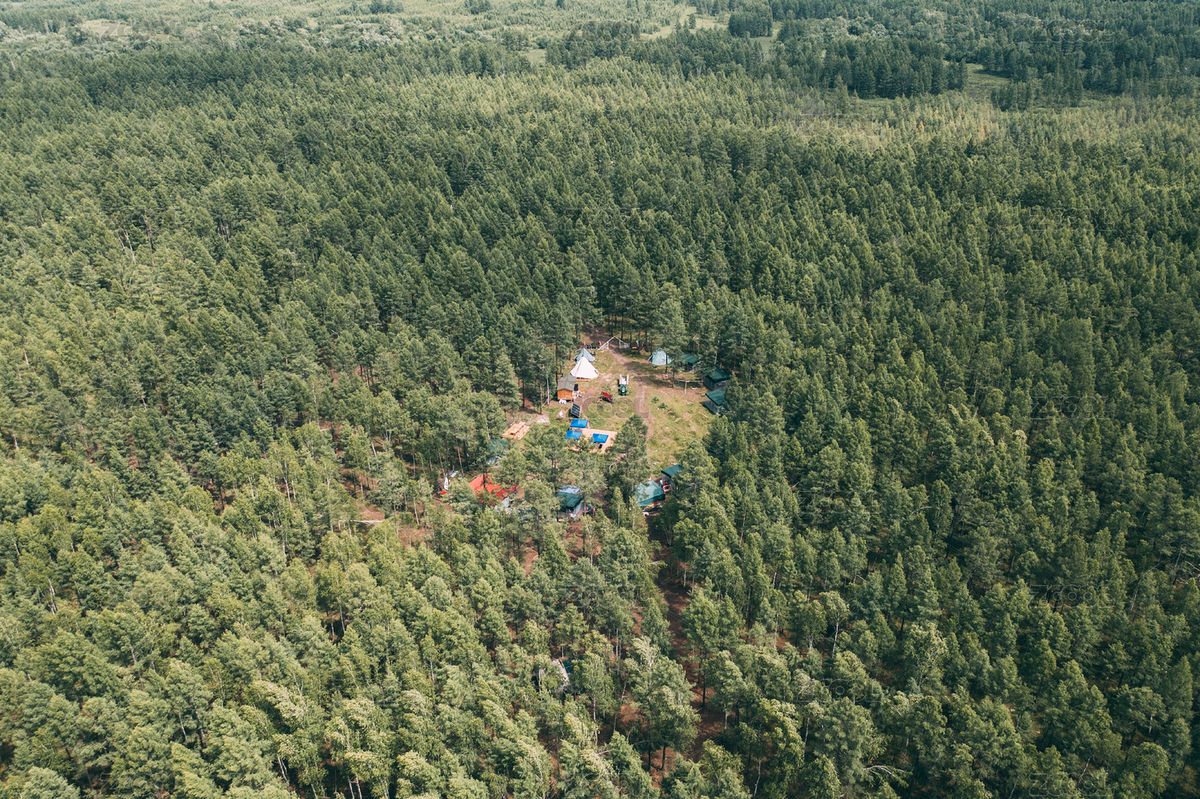 航拍大兴安岭鄂温克使鹿部落（主预览-12327015） - 未分类 - 站酷设计师自由TYZ原创素材 - 站酷ZCOOL