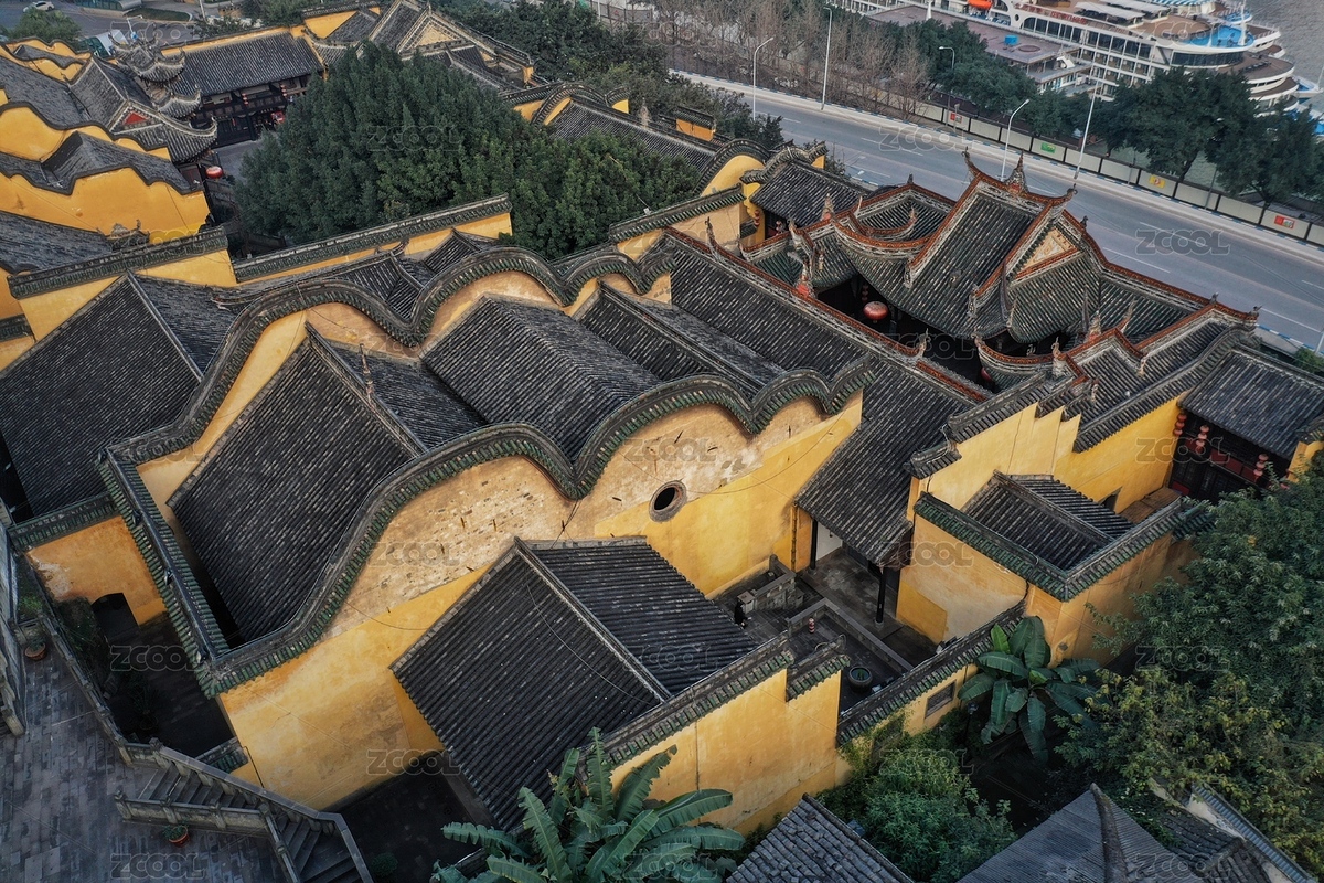 重慶湖廣會館街區(qū)航拍（主預(yù)覽-8977414） - 未分類 - 站酷設(shè)計(jì)師yannick楊原創(chuàng)素材 - 站酷ZCOOL