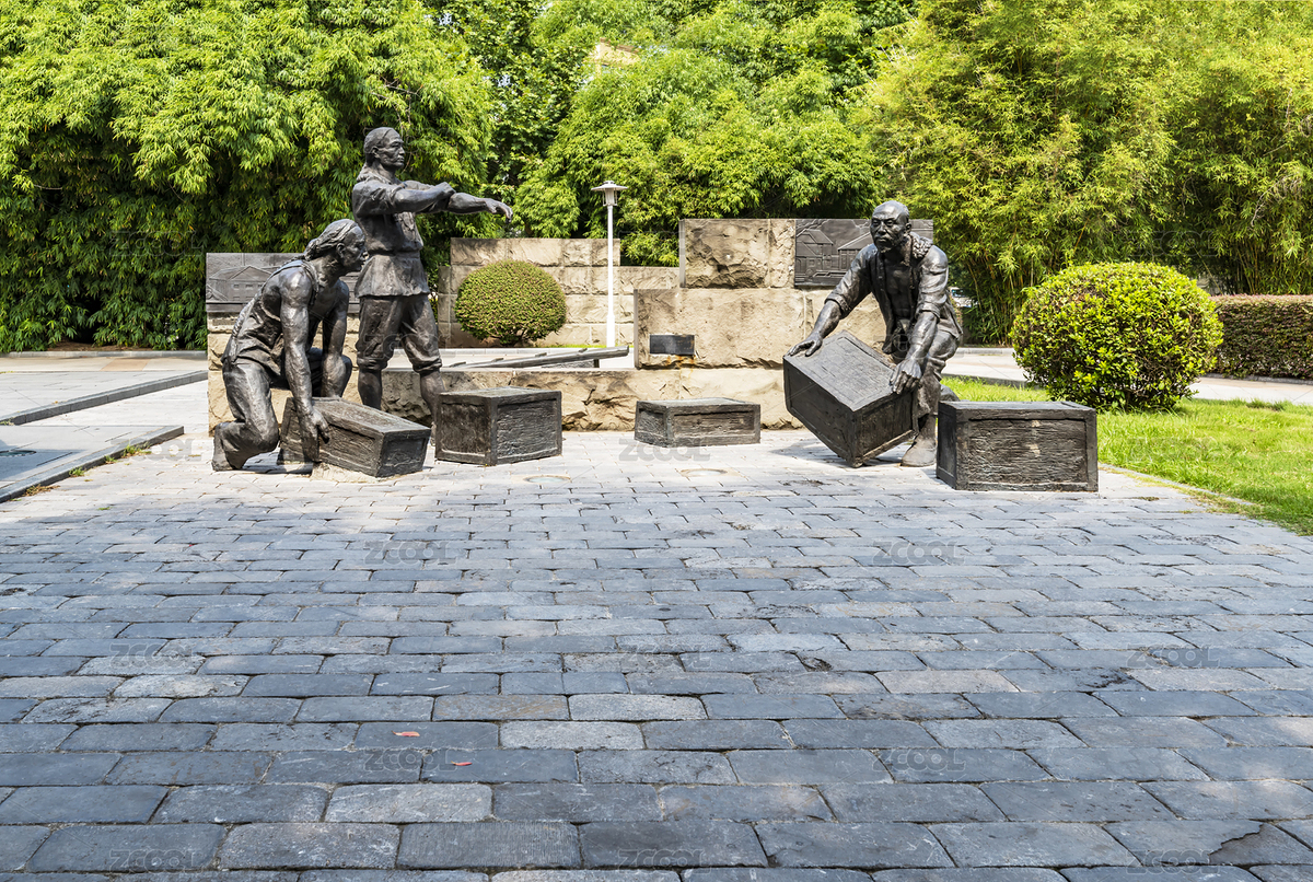 武漢江灘公園碼頭工人雕像（主預(yù)覽-8583000） - 未分類 - 站酷設(shè)計(jì)師ilovehz原創(chuàng)素材 - 站酷ZCOOL