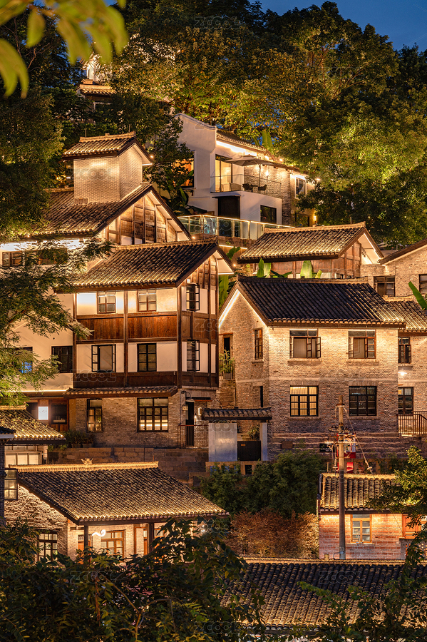 重慶龍門浩下浩里老街夜景風光（主預覽-8977681） - 未分類 - 站酷設計師圓圓的坤坤原創(chuàng)素材 - 站酷ZCOOL