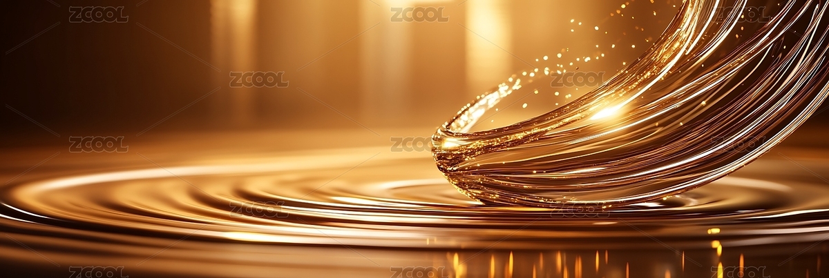 金色液体流动质感（主预览-9707027） - 未分类 - 站酷设计师之之也也原创素材 - 站酷ZCOOL