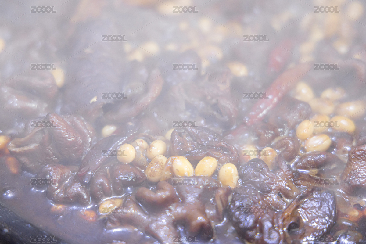 美食烹飪：黃豆燒肥腸（主預(yù)覽-1781335） - 未分類(lèi) - 站酷設(shè)計(jì)師chewkhoo原創(chuàng)素材 - 站酷ZCOOL