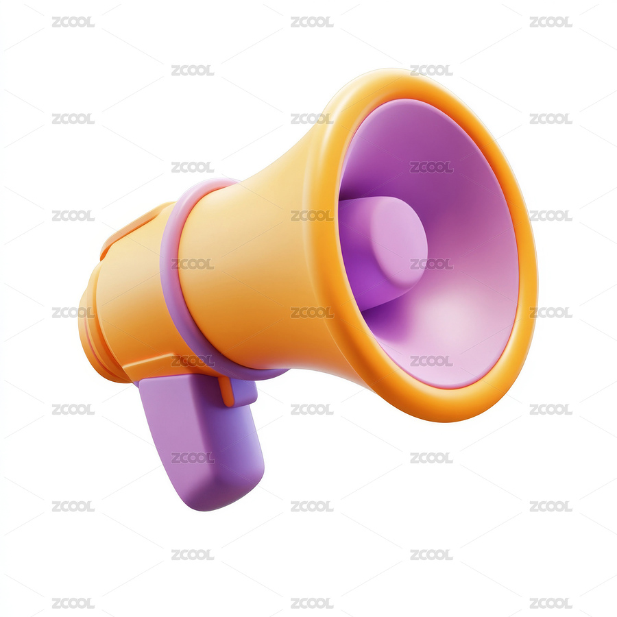 小喇叭廣播3D元素圖標(biāo)（主預(yù)覽-9236532） - 未分類 - 站酷設(shè)計(jì)師任屹云原創(chuàng)素材 - 站酷ZCOOL