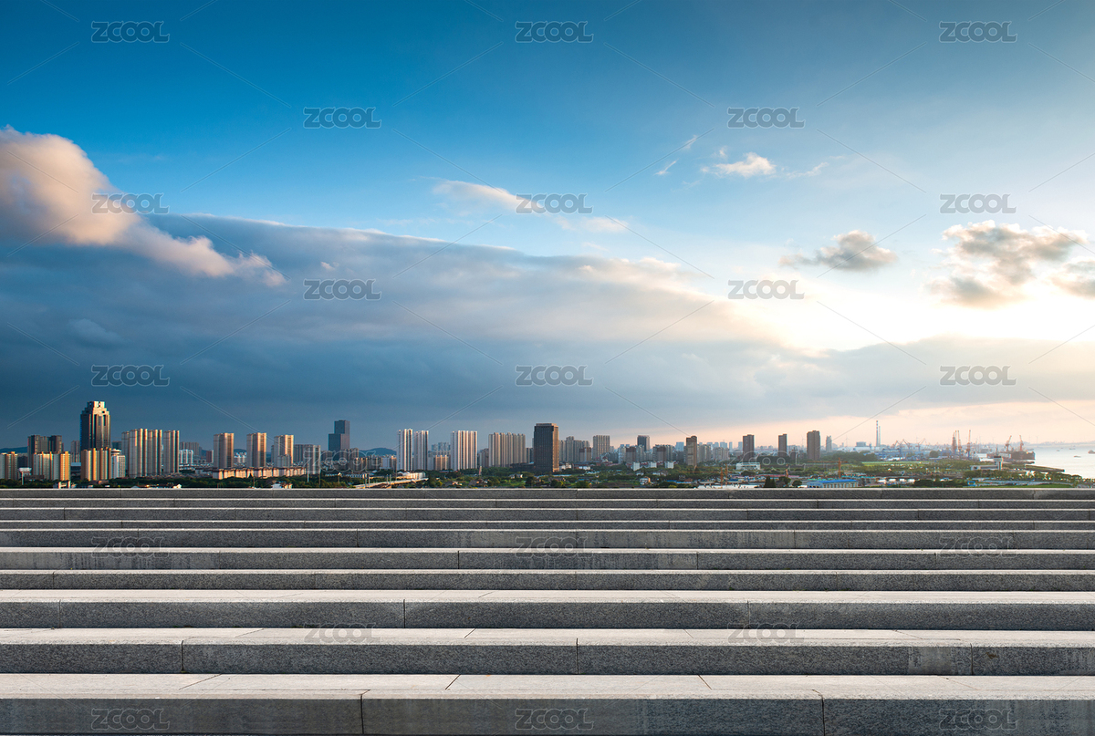 石質(zhì)臺階后的城市建筑群（主預(yù)覽-8118447） - 未分類 - 站酷設(shè)計師憶江原創(chuàng)素材 - 站酷ZCOOL