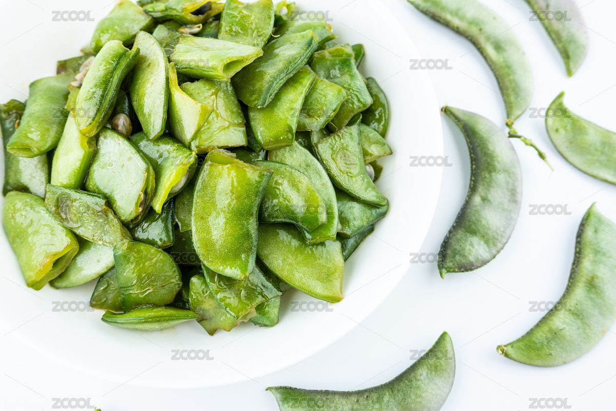 白背景上一碟家常菜炒扁豆（主預(yù)覽-4520307） - 未分類 - 站酷設(shè)計師風(fēng)暴麗麗原創(chuàng)素材 - 站酷ZCOOL