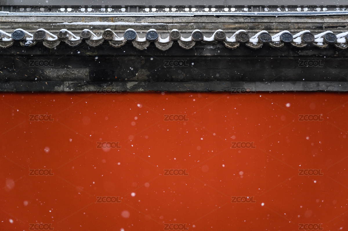 中国北京景山公园红墙雪景（主预览-8146735） - 未分类 - 站酷设计师刘小川原创素材 - 站酷ZCOOL