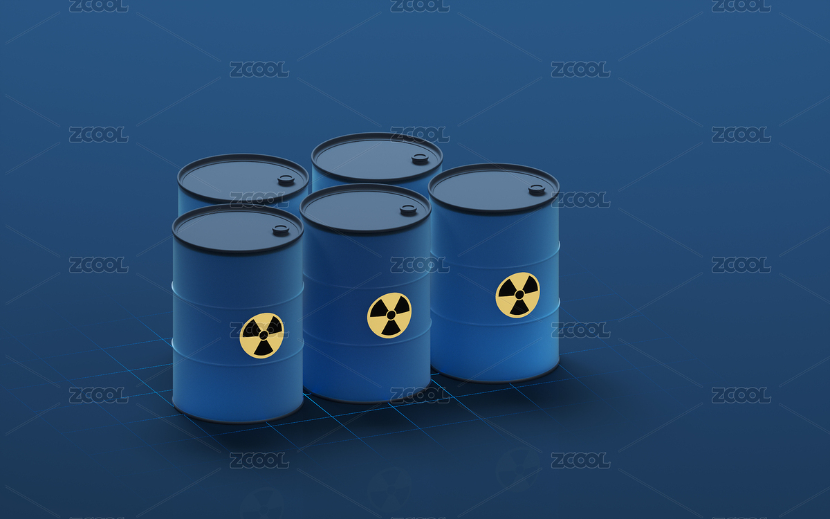 桶裝放射性物質(zhì)3D渲染（主預(yù)覽-5878201） - 未分類 - 站酷設(shè)計(jì)師VinkFan原創(chuàng)素材 - 站酷ZCOOL