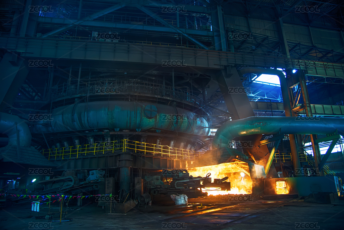 煉鋼廠高爐車間（主預(yù)覽-6000762） - 未分類 - 站酷設(shè)計(jì)師zssp原創(chuàng)素材 - 站酷ZCOOL