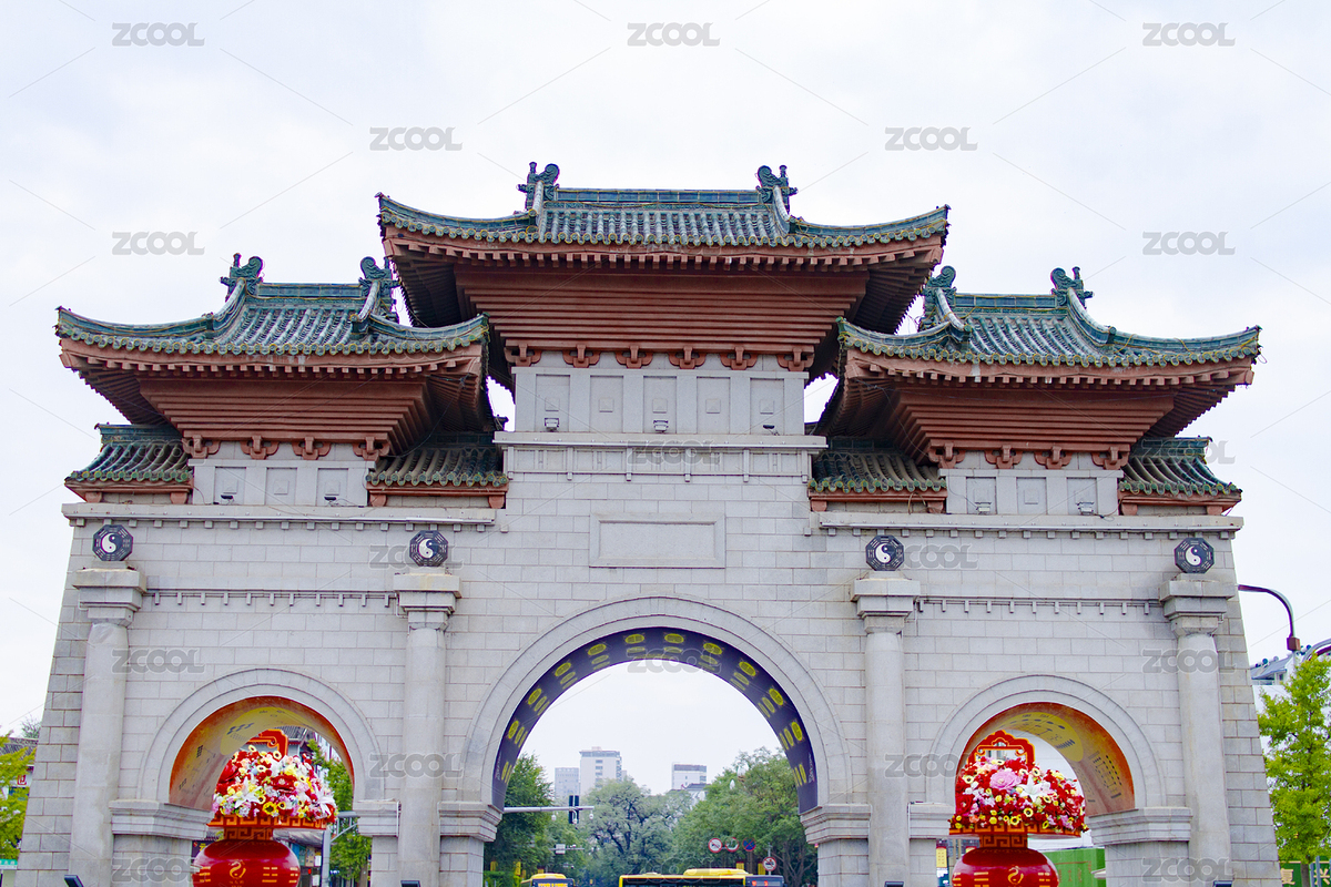 伏羲廟廣場(chǎng)古城樓（主預(yù)覽-6819916） - 未分類 - 站酷設(shè)計(jì)師leeseasun原創(chuàng)素材 - 站酷ZCOOL