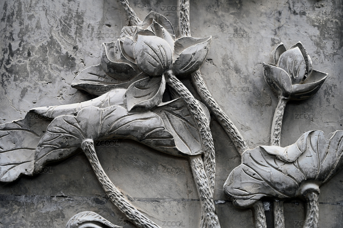 中国民间园林古建筑墙面石刻浮雕装饰画特写（主预览-1124511） - 未分类 - 站酷设计师字游哉原创素材 - 站酷ZCOOL