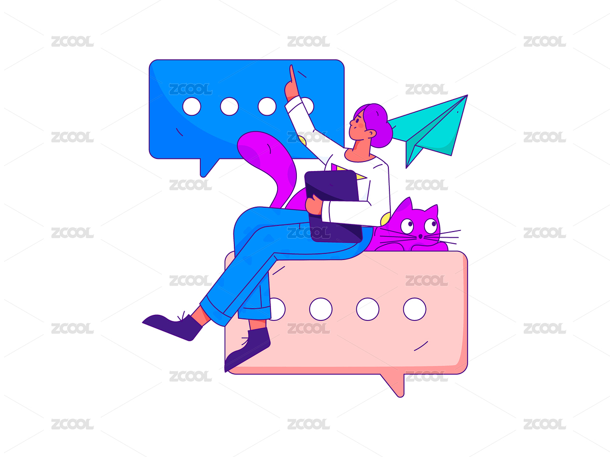 與咨詢顧問進行溝通扁平矢量人物概念運營手（主預(yù)覽-8599964） - 未分類 - 站酷設(shè)計師王踢踢原創(chuàng)素材 - 站酷ZCOOL