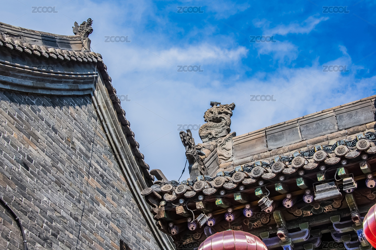 中国山西省平遥县古城民宅斗拱装饰园林建筑（主预览-7095448） - 未分类 - 站酷设计师赞赞尼原创素材 - 站酷ZCOOL