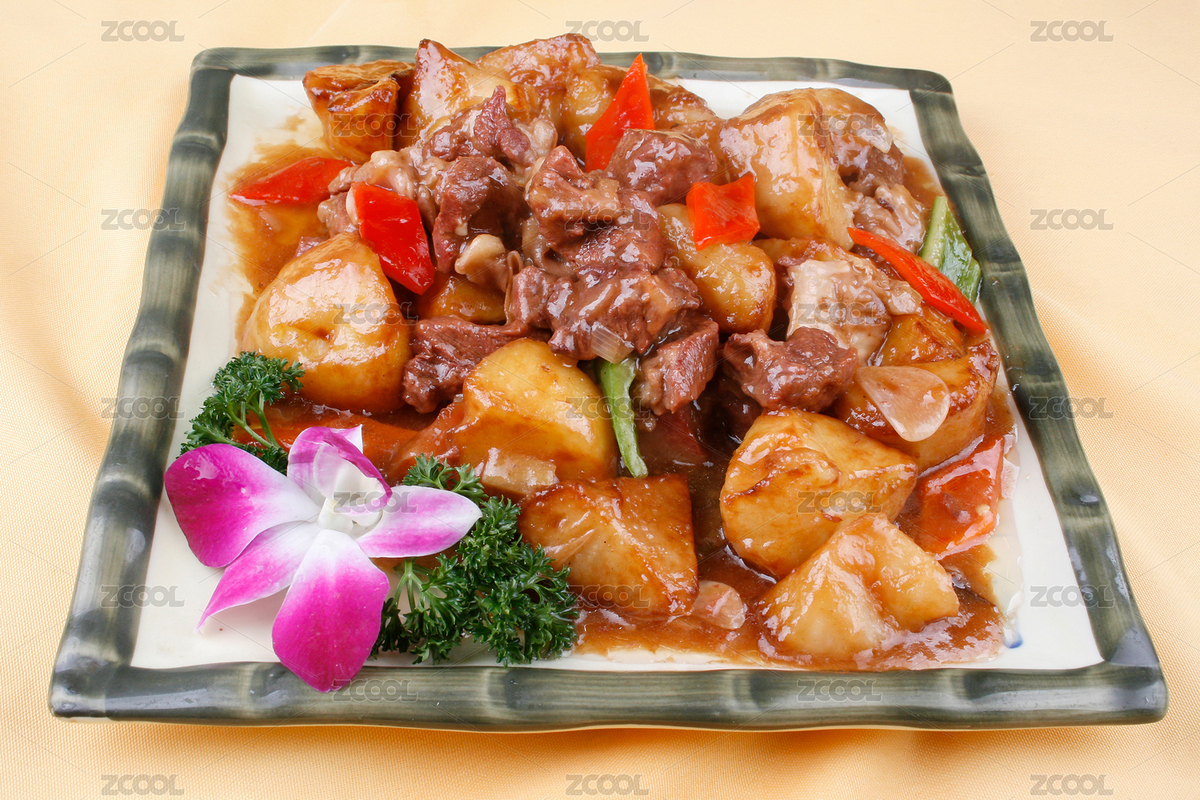 中餐美食-熱菜-土豆燒牛肉（主預(yù)覽-7002867） - 未分類 - 站酷設(shè)計師pengpengos原創(chuàng)素材 - 站酷ZCOOL