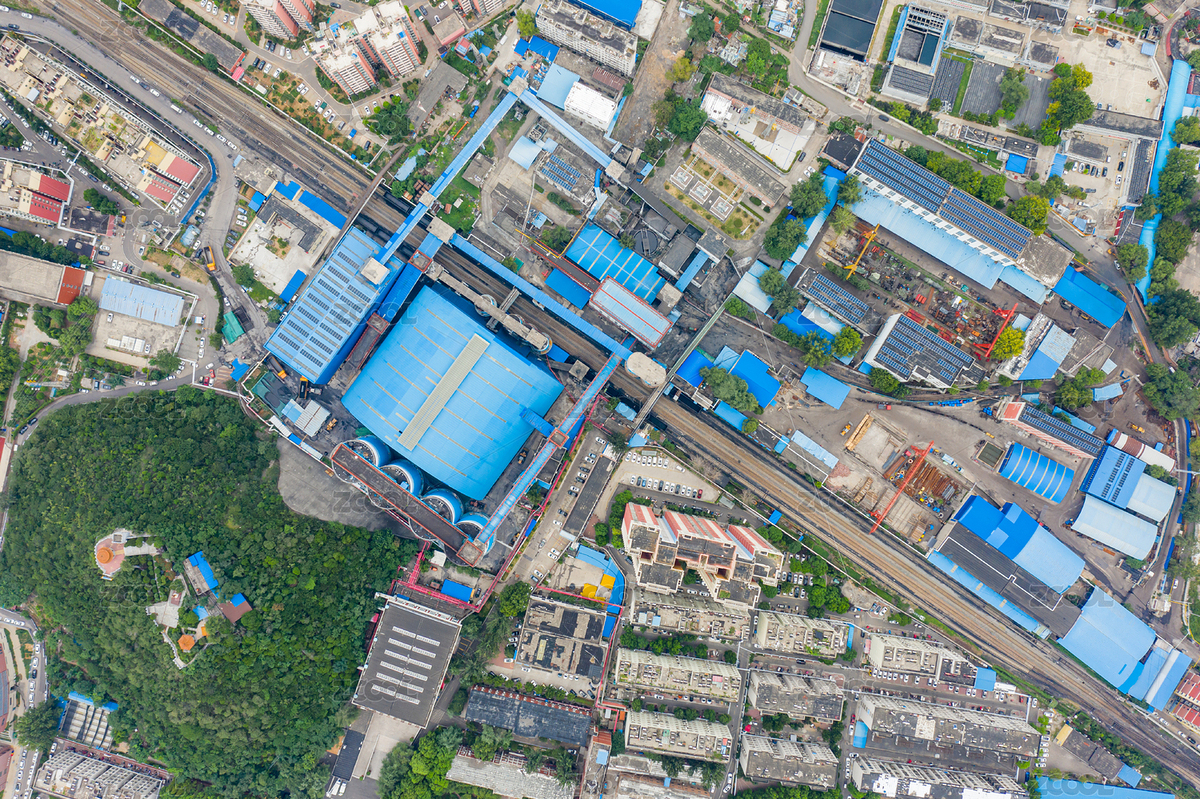 航拍河南平顶山平煤二矿煤田煤矿及煤矸石山（主预览-8650146） - 未分类 - 站酷设计师VPiegemfHK原创素材 - 站酷ZCOOL