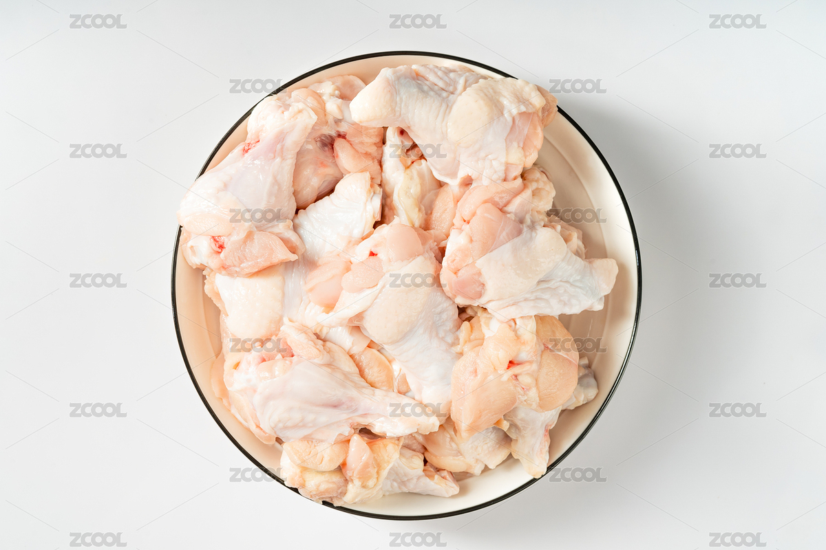純白色背景下的新鮮雞肉（主預覽-8453580） - 未分類 - 站酷設(shè)計師陳鋒塵原創(chuàng)素材 - 站酷ZCOOL