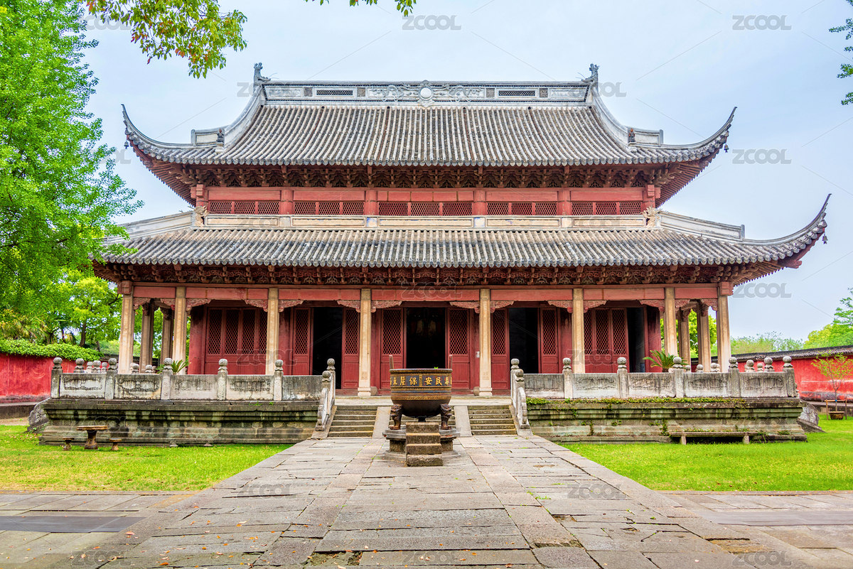 中國浙江嘉興海寧鹽官古城海神廟（主預覽-7491822） - 未分類 - 站酷設計師健忘的行攝世界原創(chuàng)素材 - 站酷ZCOOL