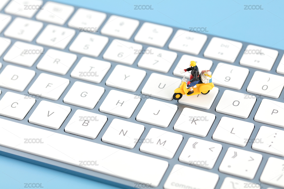 微縮創(chuàng)意互聯(lián)網(wǎng)速度送餐快遞（主預(yù)覽-6300852） - 未分類(lèi) - 站酷設(shè)計(jì)師小羽怪原創(chuàng)素材 - 站酷ZCOOL