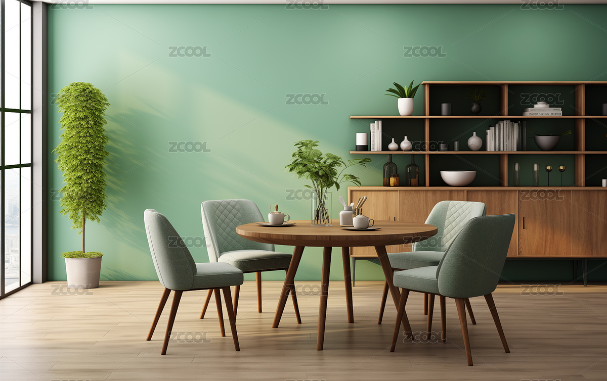 室內(nèi)裝修設(shè)計(jì)簡(jiǎn)約的餐廳餐桌（主預(yù)覽-6424021） - 未分類(lèi) - 站酷設(shè)計(jì)師曇華碎影原創(chuàng)素材 - 站酷ZCOOL