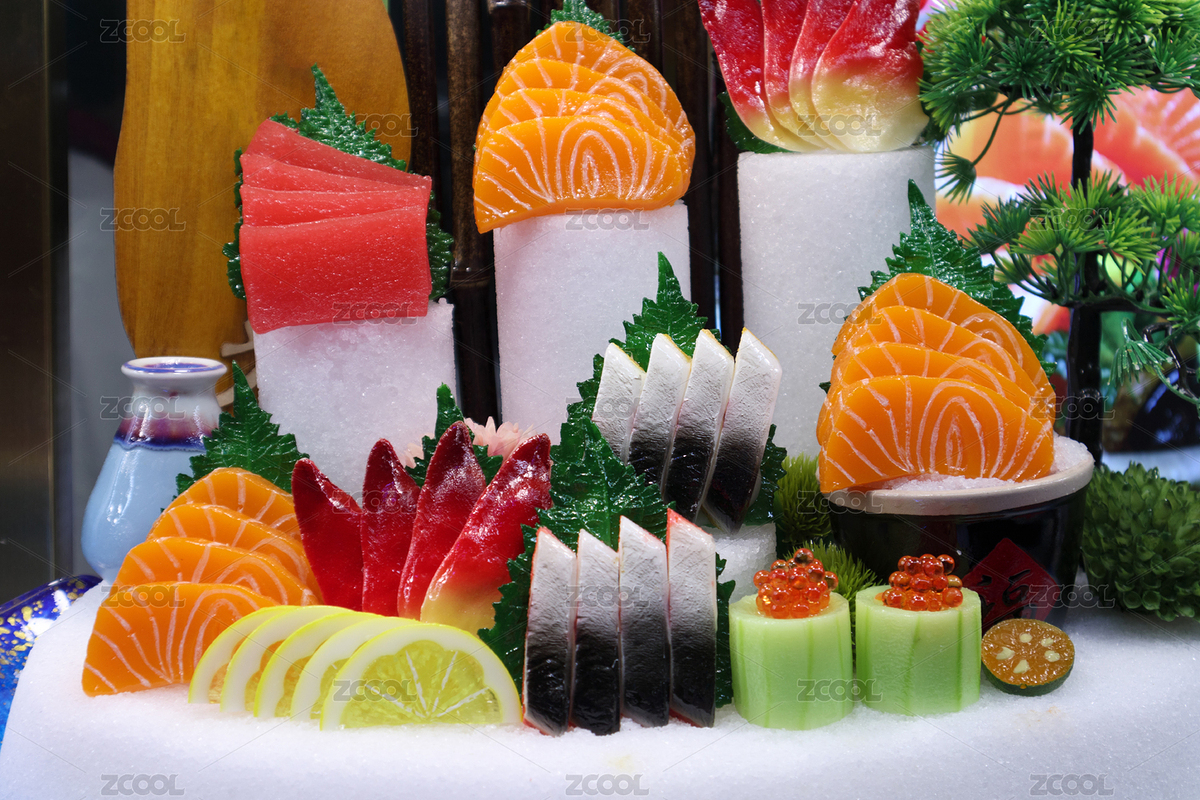 海鮮刺身三文魚生魚片（主預(yù)覽-12708948） - 未分類 - 站酷設(shè)計(jì)師小星球原創(chuàng)素材 - 站酷ZCOOL