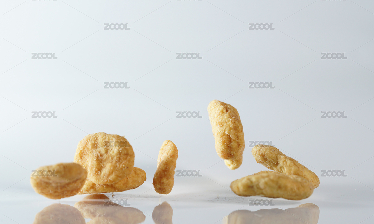 蟹黃蠶豆掉落白色背景瞬間高速抓拍（主預(yù)覽-1625139） - 未分類 - 站酷設(shè)計(jì)師QFStudio原創(chuàng)素材 - 站酷ZCOOL