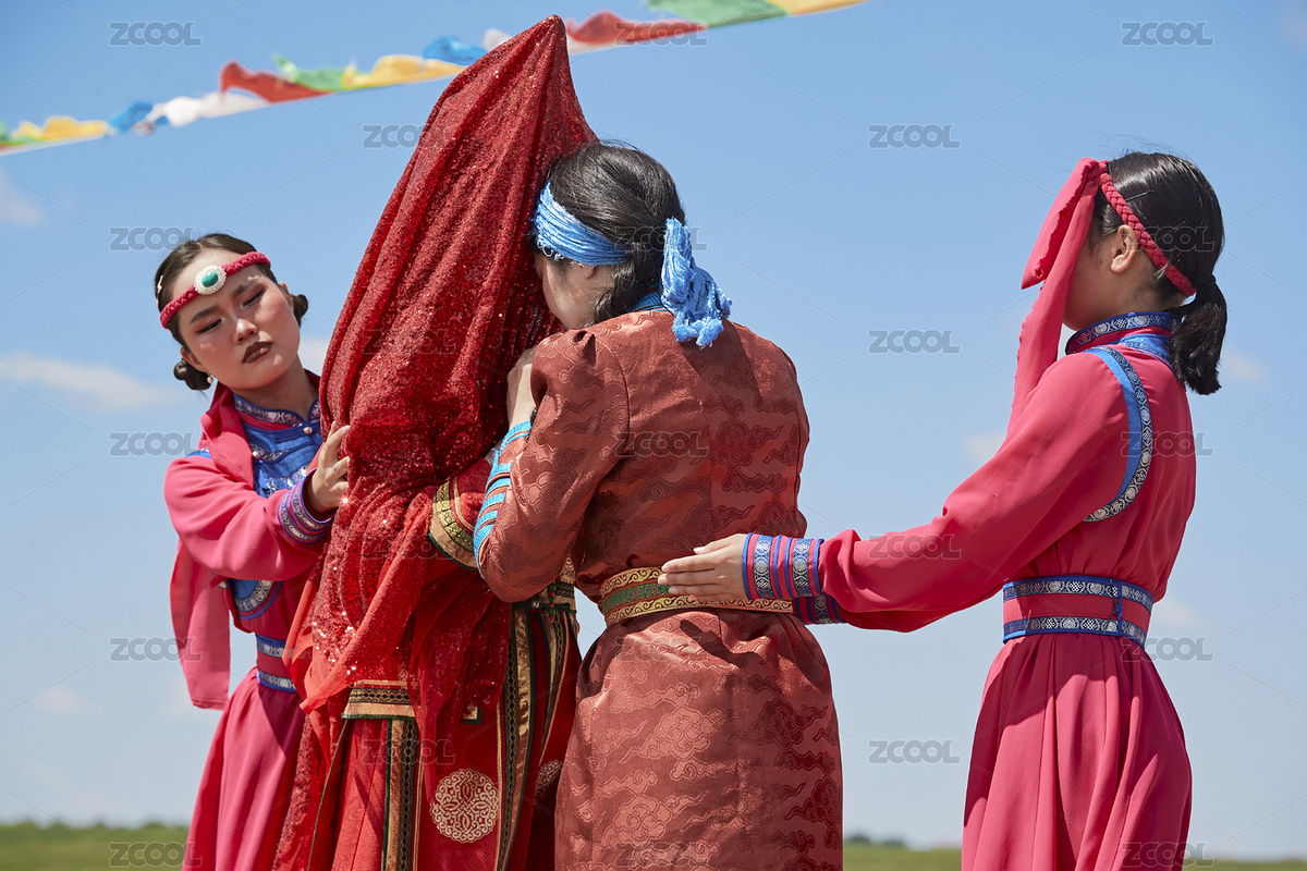 草原上的傳統(tǒng)蒙古族婚禮儀式（主預(yù)覽-6447755） - 未分類 - 站酷設(shè)計師藍太陽TNT原創(chuàng)素材 - 站酷ZCOOL