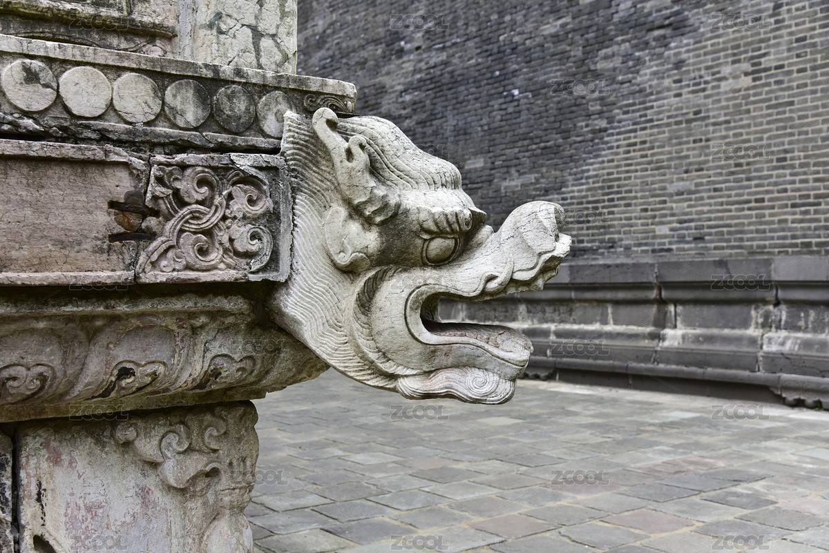 遼寧沈陽(yáng)東陵清福陵隆恩殿吐水的神獸螭首（主預(yù)覽-12615486） - 未分類 - 站酷設(shè)計(jì)師時(shí)光來了原創(chuàng)素材 - 站酷ZCOOL