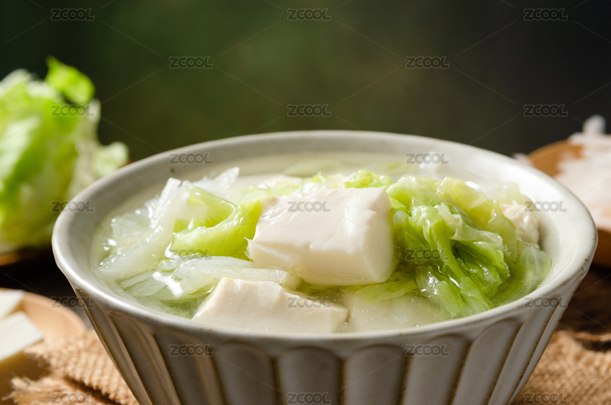 清淡美味的家常汤白菜豆腐汤（主预览-9565474） - 未分类 - 站酷设计师今日吃鱼原创素材 - 站酷ZCOOL