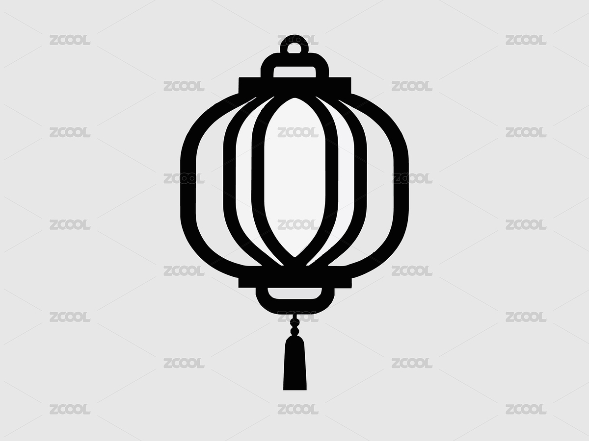 燈籠圖標(biāo)極簡(jiǎn)插畫(huà)（主預(yù)覽-6837786） - 未分類(lèi) - 站酷設(shè)計(jì)師五靈指原創(chuàng)素材 - 站酷ZCOOL