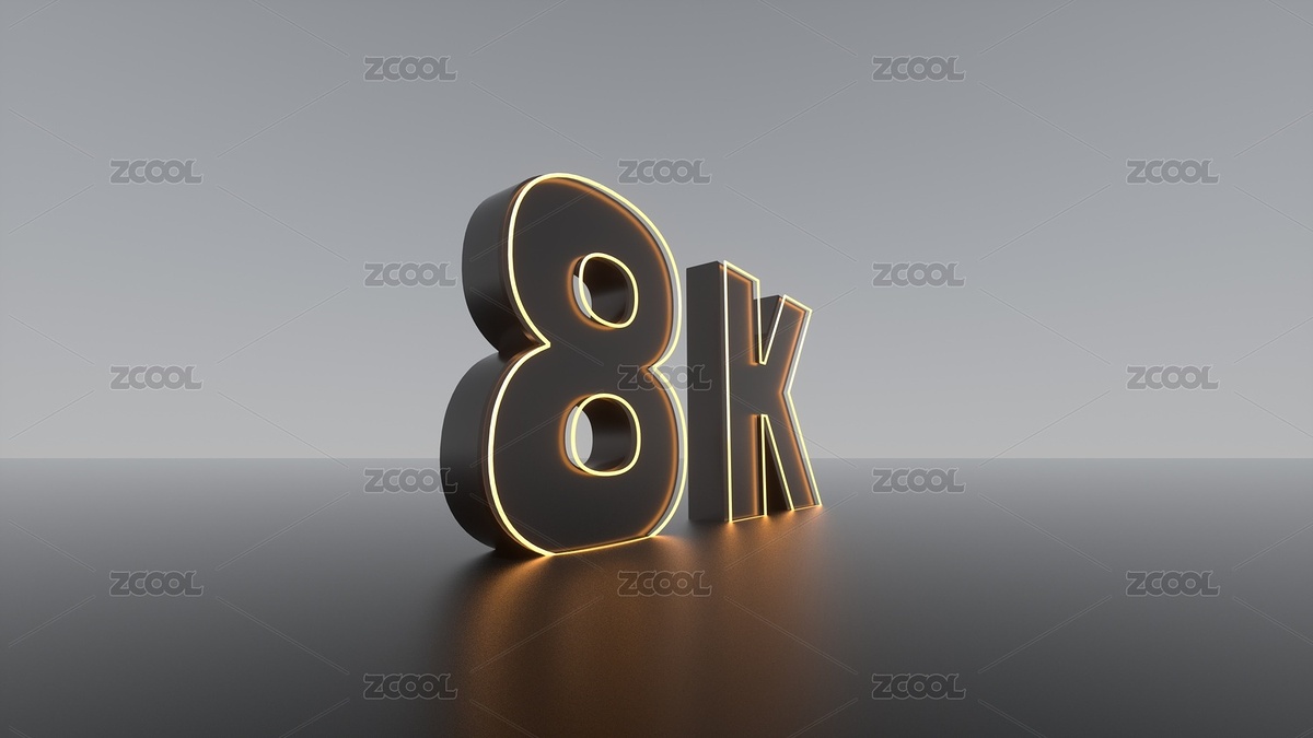 3D渲染8K文字創(chuàng)意場(chǎng)景（主預(yù)覽-6730326） - 未分類 - 站酷設(shè)計(jì)師開開心心畫圖原創(chuàng)素材 - 站酷ZCOOL