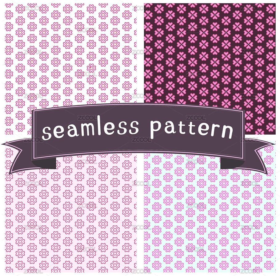 無縫的桃心矢量圖案（主預(yù)覽-8769092） - 未分類 - 站酷設(shè)計師春花隨雪寄原創(chuàng)素材 - 站酷ZCOOL