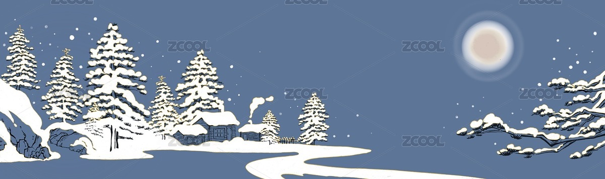 國(guó)風(fēng)雪松（主預(yù)覽-8206643） - 未分類 - 站酷設(shè)計(jì)師七碗飯HangMe原創(chuàng)素材 - 站酷ZCOOL