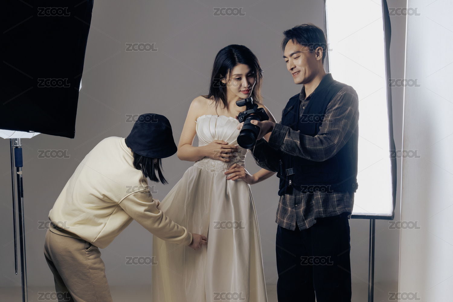 婚纱摄影现场
