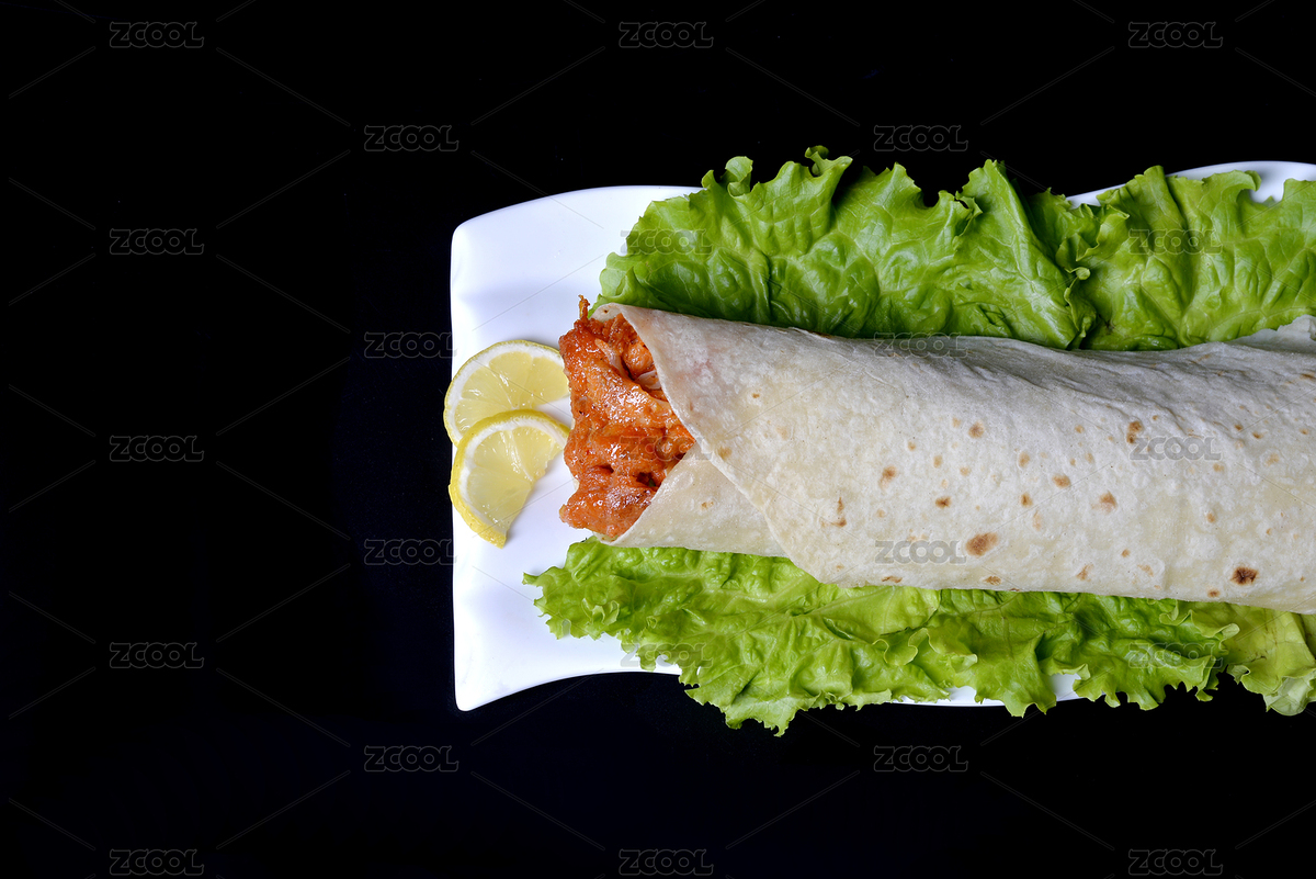 白色盤子里搭配蔬菜和檸檬片的餅卷肉（主預(yù)覽-2823548） - 未分類 - 站酷設(shè)計師素梵攝團原創(chuàng)素材 - 站酷ZCOOL