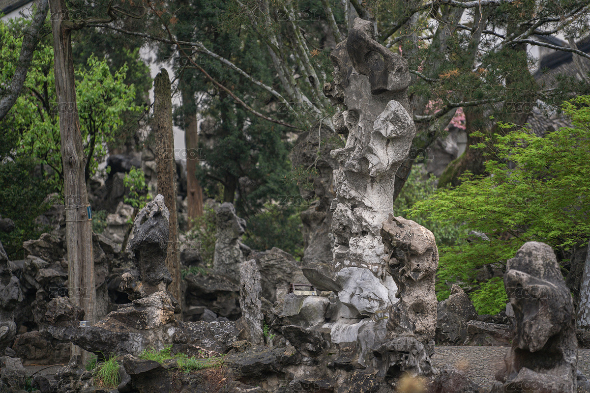 中國(guó)江蘇蘇州園林，獅子林園林景觀（主預(yù)覽-8927390） - 未分類 - 站酷設(shè)計(jì)師北斗星云原創(chuàng)素材 - 站酷ZCOOL